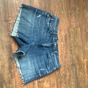 Mother designer Jean shorts